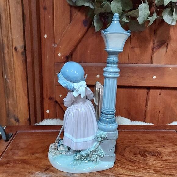 Lladro Fall Clean Up 5286 Large figurine Retired - Picture 5 of 10